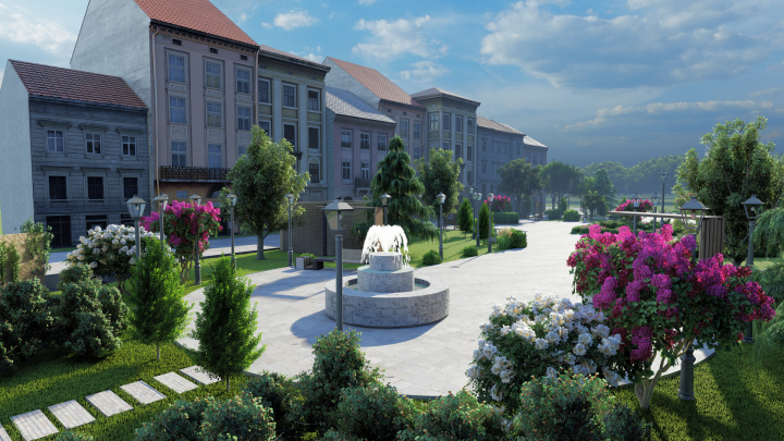 благоустройство парка