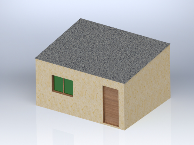 Эко дом из МДФ