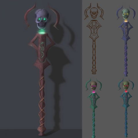 Магический череп