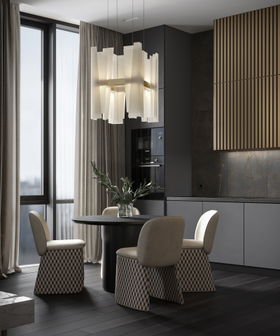 гостиная-кухня