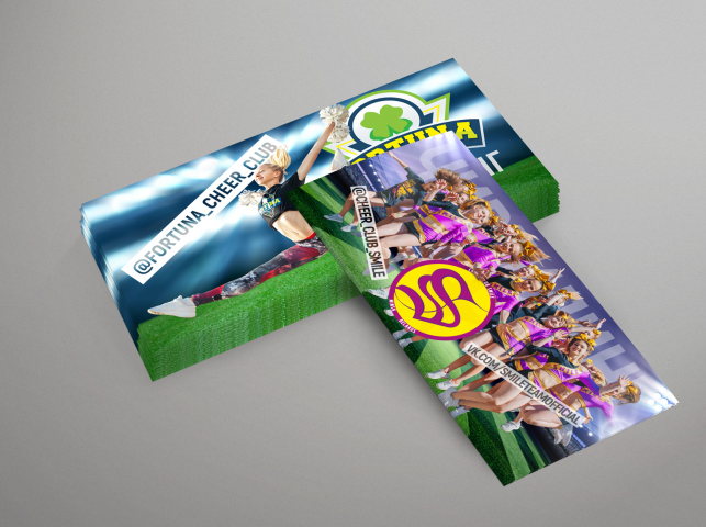 Флаера для команд чирлидинга