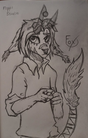 Эскиз выдуманного перса