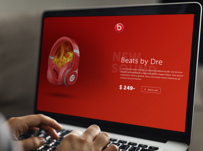 Разработка первого экрана WOW  эффекта