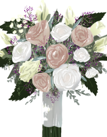 Свадебный букет