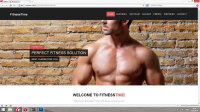 Fitness Time Landing Page