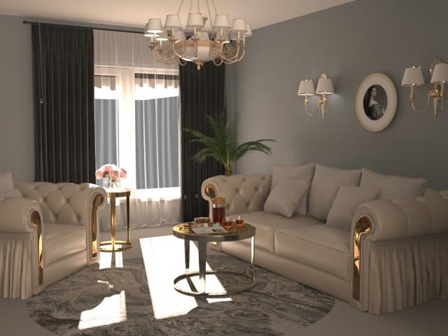 3D визуализация комнаты