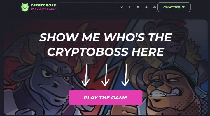 Cryptoboss - p2e блокчейн-игра