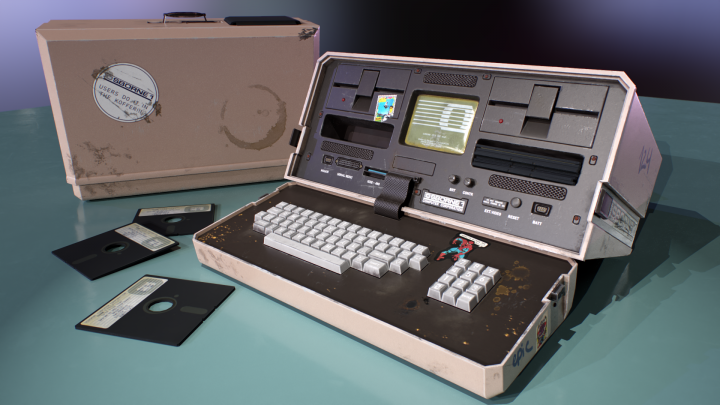 Osborne 1 – game-ready модель