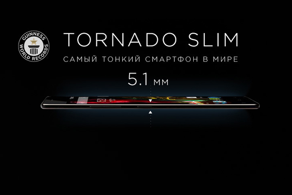 Вывод на рынок ультратонкого смартфона Fly Tornado Slim