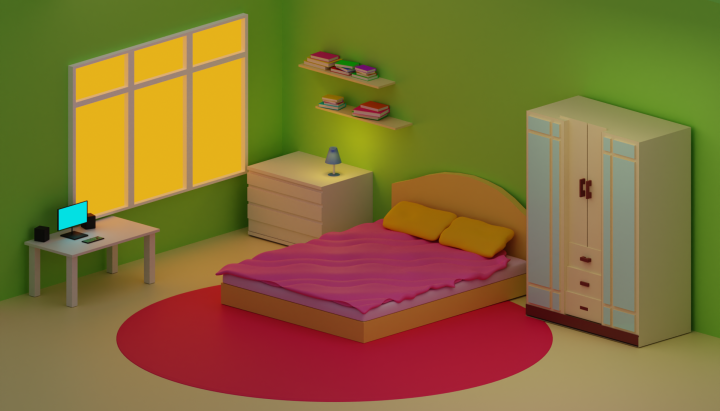 The room