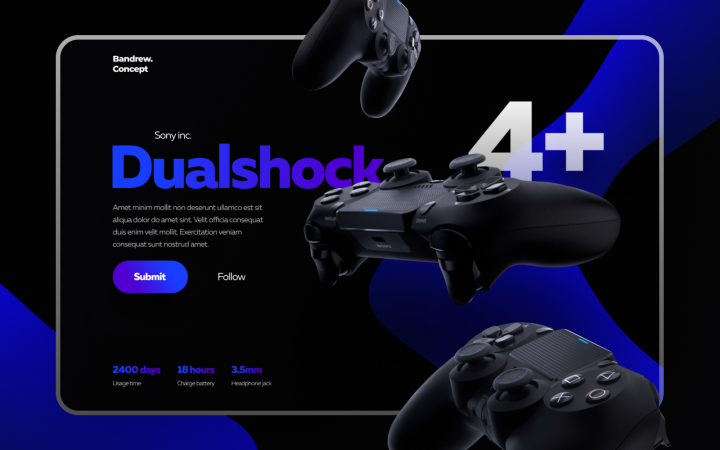 Дизайн-концепт для компании Sony