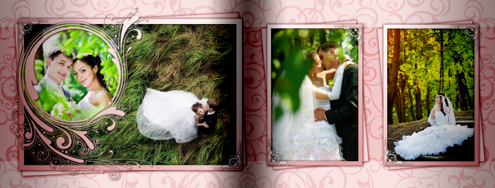 Разворот фотокниги
