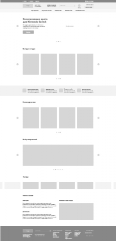 Прототип интернет-магазина