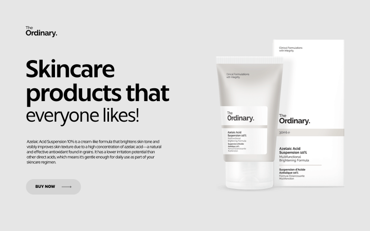 Баннер The Ordinary
