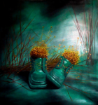 Картина холст-масло.