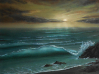 Картина холст-масло.