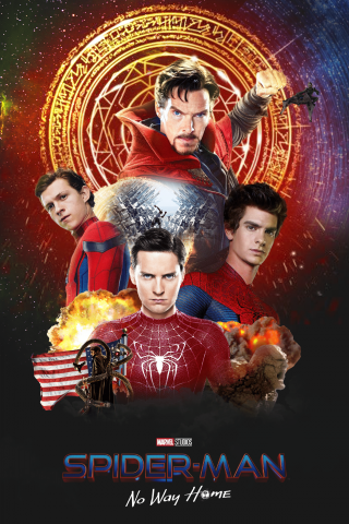 Плакат Человек Паук (альтернативная версия)