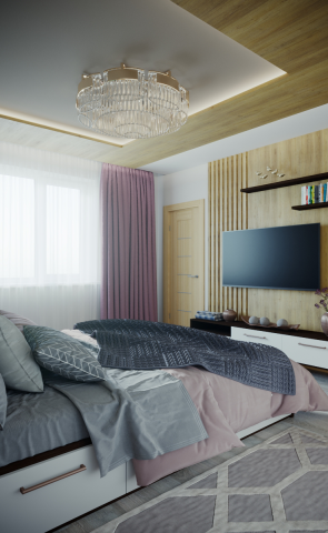 Комната родителей.