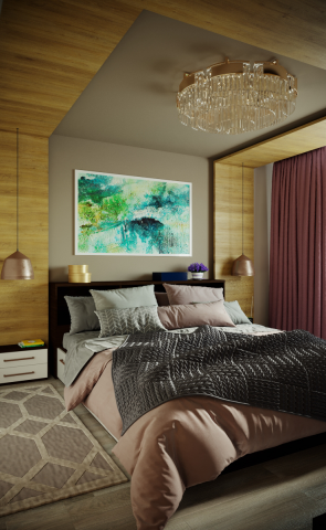 Комната родителей.