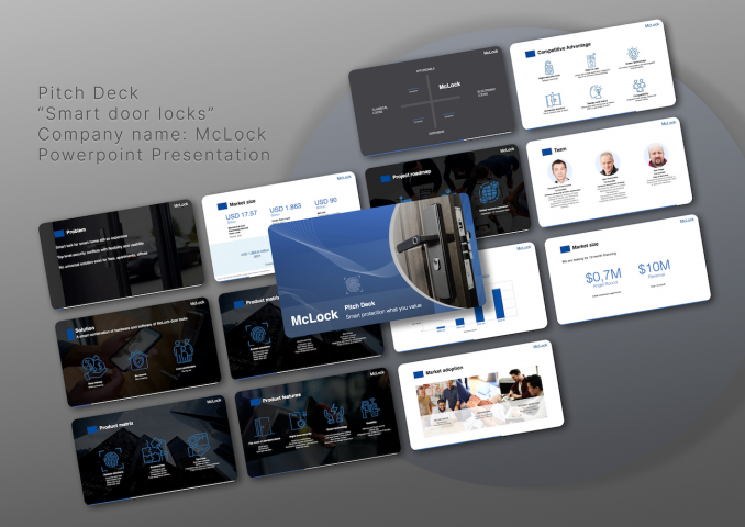 Pitch Deck Презентация