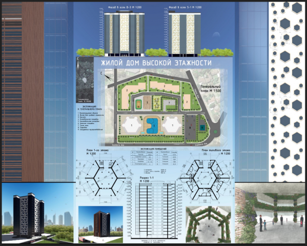 Жилой дом высокой этажности