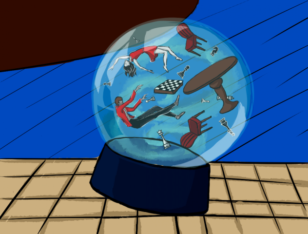 Стеклянный шар