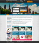 Сайт по аренде недвижимости "RusHostel24"