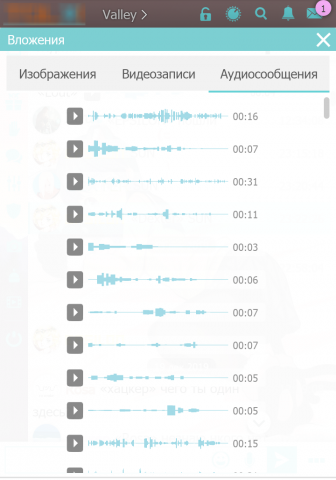 Вывод всех голосовый в чате
