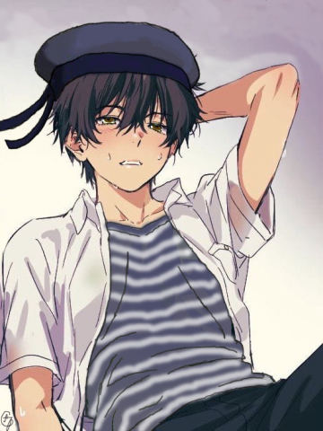 Иллюстрации в стиле аниме.