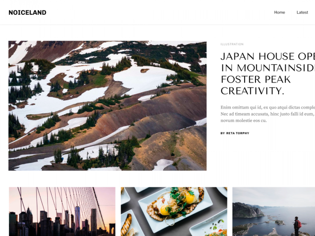 Frontend разработка NOICELAND