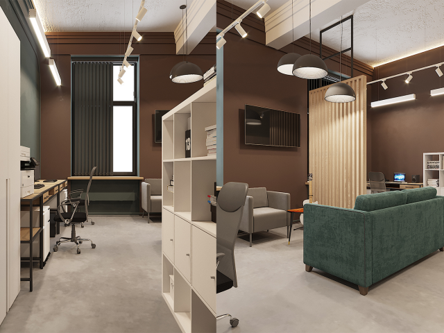 Офис для видеомонтажеров