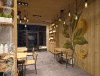 Интерьеры пекарни