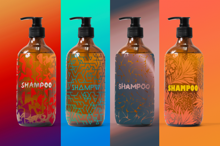 Упаковка шампуня