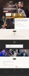 Landing page для свадебного саксофониста "Evangelos Carydakis"
