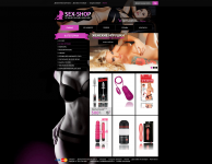 Главная страница сайта-sex shop