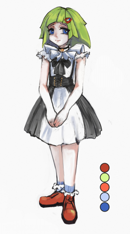 девушка в аниме стиле