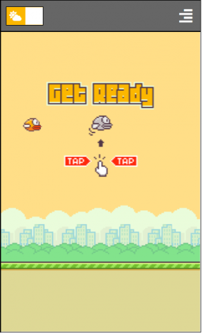 Игра Flappy bird