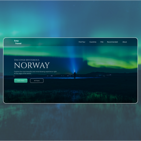 Easy Travel - сайт для путешествий