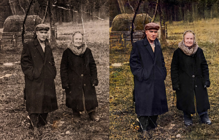 Реставрация фотографии