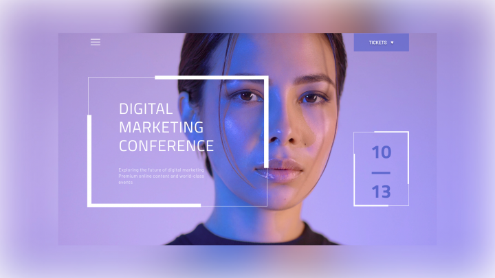 Первый экран - Digital Marketing Conference