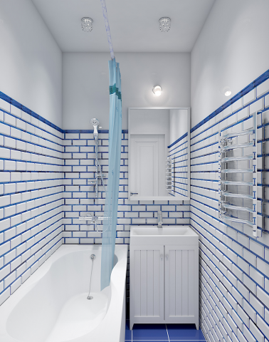 Дизайн проект двухкомнатной квартиры в скандинавском стиле.