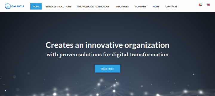Сайт компании на 2-х языках