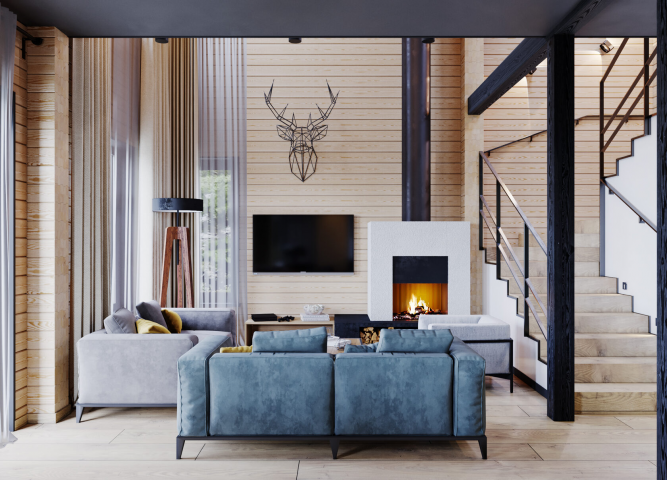 Загородный эко-дом