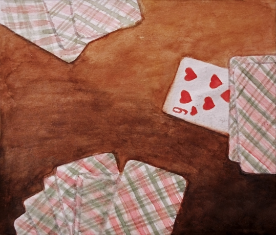 Иллюстрация "Игра в карты"