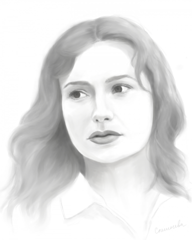 Портрет в электронном виде. Планшет Wacom