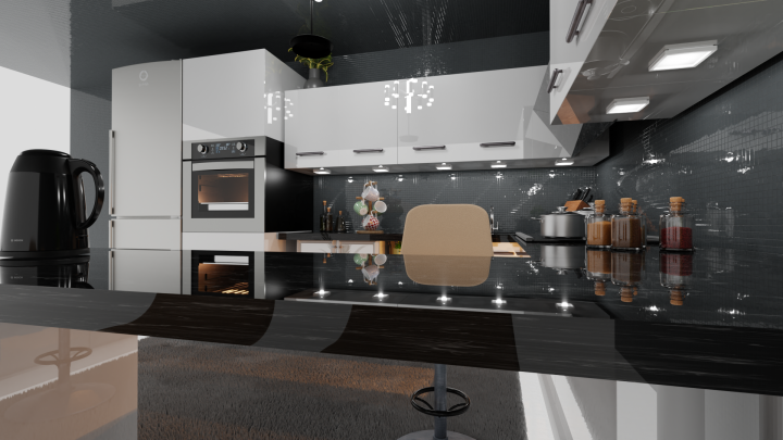 modern kitchen