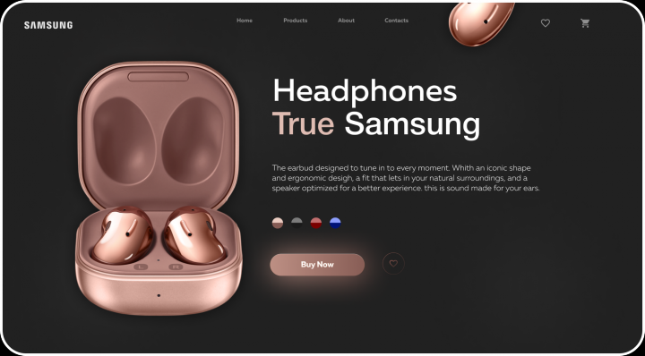 Landing page