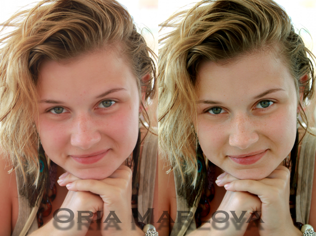 Ретушь портрета