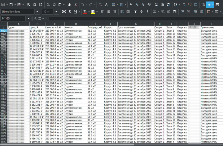 Сбор, обработка и консолидирование данных