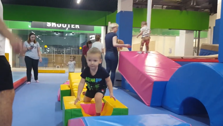 детская тренировка гимнастика